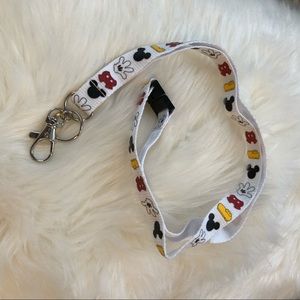 2 Disney Mickey Mouse Lanyards